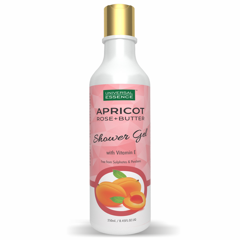 Apricot & Rose Extract Shower Gel For Men & Women 250 ML