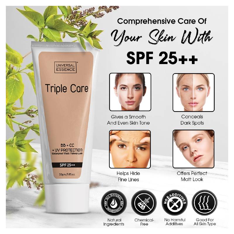 Triple Care BB + CC + UV Protection cream